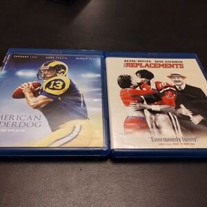 American Underdog And The Replacements Blu-ray Bundle